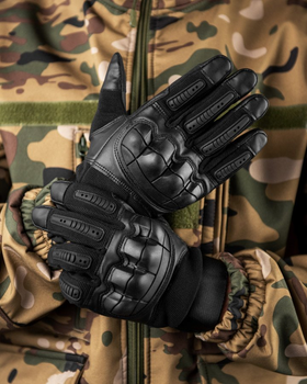 Тактические перчатки ultra protect армейские black L