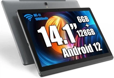 Планшет 14.1" Full HD Meswao Tab B1 6/128Gb 8 ядер Android 12 10000 mAh