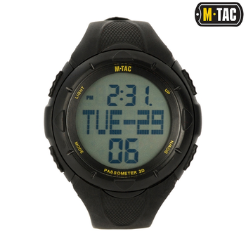 Часы M-Tac Влагостойкие С шагомером Черный BLACK (50001002) M-T