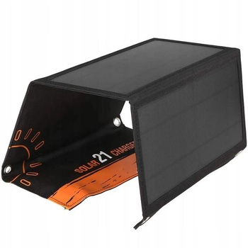 Сонячний Зарядний Пристрій 12V Сонячна Панель 21W Solar Charger