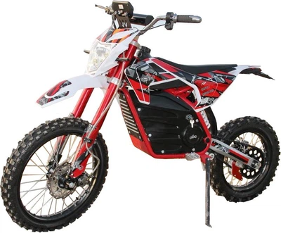 Электрический мотоцикл Эндуро 2000W 60V 24Ah Черный