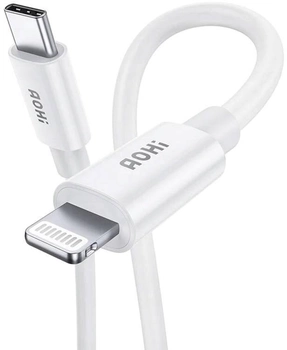 Kabel AOHI USB Type-C - Lightning 1.2 m White (AOC-L003)