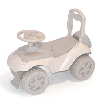 Каталка-толокар DOLONI TOYS Автошка музична бежева ECO (0142/02eco)