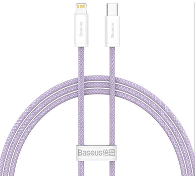 Kabel Baseus Dynamic 2 USB Type-C - Lightning 1 m Purple (CALD040205)