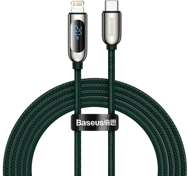 Кабель Baseus Display USB Type C - Lightning PD 2 м Green (CATLSK-A06)