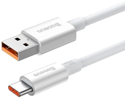 Kabel Baseus Superior USB Type-A - USB Type-C 1 m White (P10320102214-01)