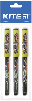 Набір кулькових ручок Kite Hot Wheels Синіх 3 шт (HW22-412/03/P)
