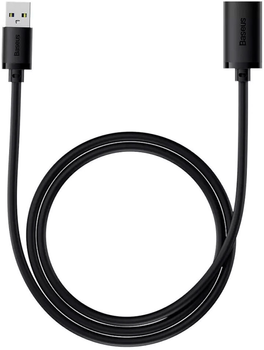 Przedłuzacz Baseus AirJoy USB Type-A - USB Type-A M/F 1 m Black (B00631103111-00)