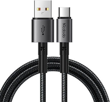 Kabel Mcdodo USB Type-A - USB Type-C 1.8 m Black (CA-3591)