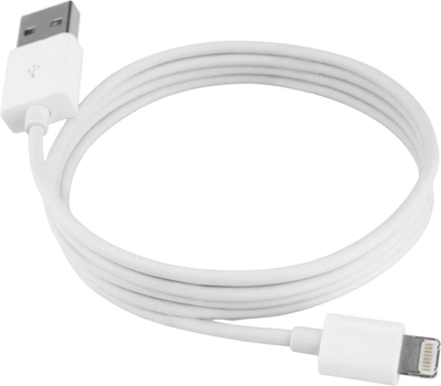 Кабель Ricomm USB Type-A - Lightning 1.2 м White (RLS004ALW)