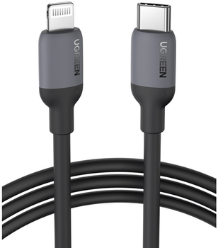 Kabel Ugreen USB Type-C - Lightning 1 m Black (6957303823048)