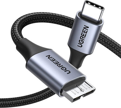 Кабель Ugreen USB Type-C - micro-USB 2 м Black (6941876212330)