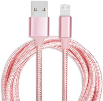 Кабель Ugreen USB Type-C - Lightning 1 м Pink (6957303866250)