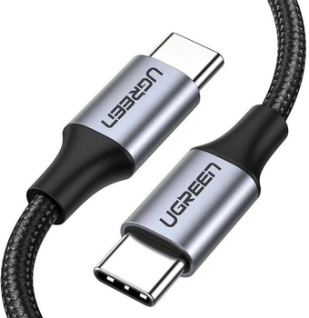 Кабель Ugreen USB Type-C - USB Type-C 1 м Black (6957303803774)