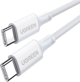 Kabel Ugreen USB Type-C - USB Type-C 1.5 m White (6941876212682)