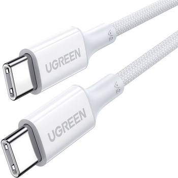 Kabel Ugreen USB Type-C - USB Type-C 2 m White (6941876212699)