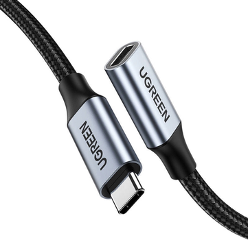 Kabel Ugreen USB Type-C - USB Type-C 0.5 m Black (6957303806515)