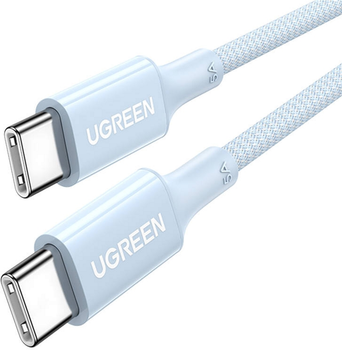 Kabel Ugreen USB Type-C - USB Type-C 0.5 m Blue (6941876212705)