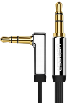 Kabel Ugreen mini-jack 3.5 mm - mini-jack 3.5 mm 3 m Black (6957303817283)