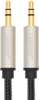 Kabel Ugreen mini-jack 3.5 mm - mini-jack 3.5 mm 1 m Grey (6957303816026)