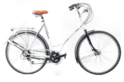Гибридный велосипед Batavus Jakima 28" XL серебристый Б/У