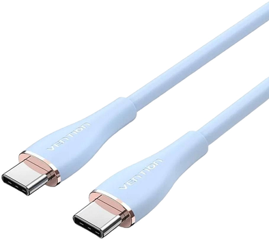 Кабель Vention USB Type-C - USB Type-C 1.5 м Różowy (6922794768932)