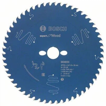 Пильный диск Bosch Expert for Wood 254x30x2,6/1,8x54 T (2608644342)