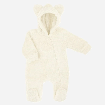 Pajacyk niemowlęcy ciepły polarowy dla dziewczynki Nicol 203271 56 cm Beżowy (5905601026365)