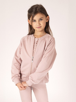 Dziecięca bluza dresowa dla dziewczynki Nicol 203275 122 cm Beżowa (5905601026747)
