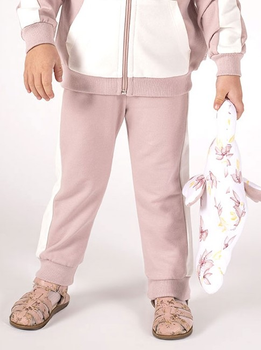 Дитячі спортивні штани для новонароджених для дівчинки Nicol 203278 68 см Бежеві (5905601027096)