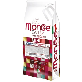 Сухой корм Monge Dog Mini Adult - сухой корм с ягненком, рисом и картофелем для взрослых собак мелких пород 15 кг (70006064)