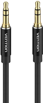 Кабель аудіо Vention 3.5 мм - 3.5 мм 5 м Black (6922794765825)