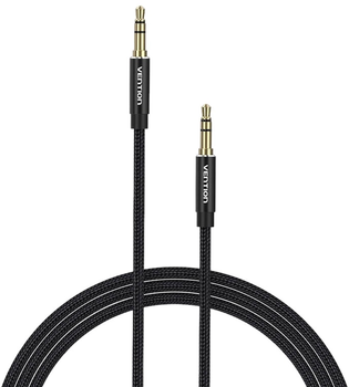 Kabel audio Vention 3.5 mm - 3.5 mm 5 m Black (6922794765948)