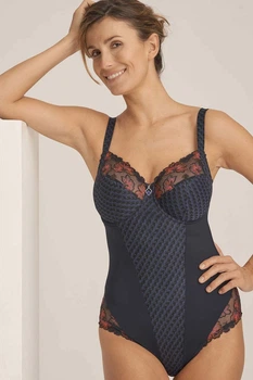 Боди Prima Donna Wild Flower 463130 night grey 80F серый
