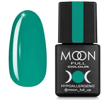 Гель-лак Moon Full Breeze color №422 изумрудный, 8 мл