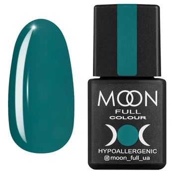 Гель-лак Moon Full Winter №658 мятно-бирюзовый, 8 мл