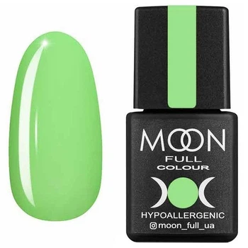 Гель-лак Moon Full Neon №701 светло-салатовый, 8 мл