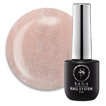 Гель-лак Saga Professional Glow Cat №05 персиково-бежевый, 9 мл