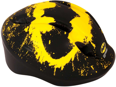 Велосипедний шолом Volare Batman 51-55 см Чорно-жовтий (8715347008535)