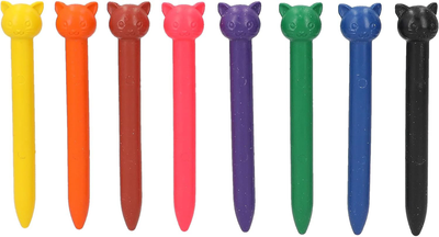 Zestaw ołówków woskowych Depesche Princess Mimi Crayons With Cat-Topper 8 sztuk (4010070637880)