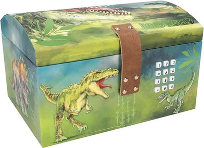 Скриня зі скарбами Depesche Dino World з кодом, світлом і звуком (4010070631178)