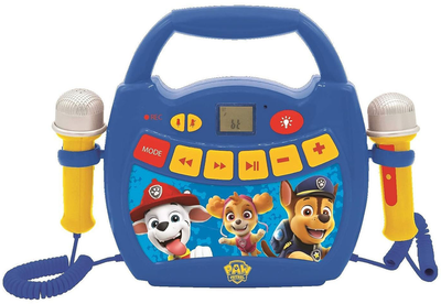 Przenośny odtwarzacz cyfrowy Lexibook Paw Patrol My First Digital Karaoke (3380743091242)