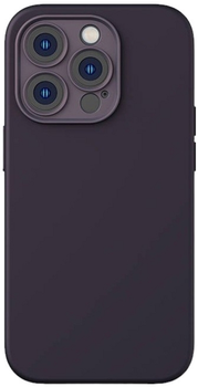 Etui + szkło hartowane Baseus Liquid Silica Gel with Cleaning Kit do Apple iPhone 14 Pro Purple (ARYT020405)
