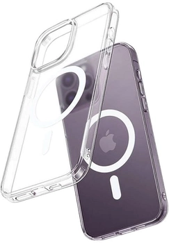 Etui McDodo MagSafe do Apple iPhone 15 Pro Transparent (PC-5331)