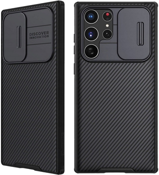 Etui Nillkin CamShield Pro do Samsung Galaxy S23 Ultra Black (6902048258167)