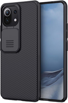 Панель Nillkin CamShield для Xiaomi Mi 11 Lite 4G/5G Black (6902048216563)