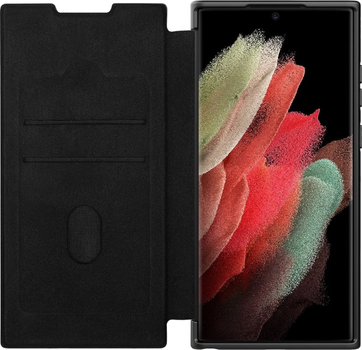 Чохол-книжка Nillkin Qin Leather Pro для Samsung Galaxy S22 Ultra Black (6902048240308)