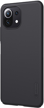 Etui Nillkin Super Frosted Shield do Xiaomi 11 Lite 4G/5G Black (6902048214620)