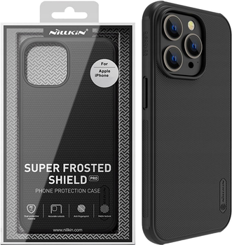 Панель Nillkin Super Frosted Shield Pro для Apple iPhone 14 Pro Black (6902048248236)