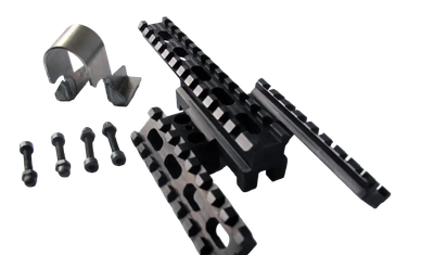 Тройная планка АК47,74 Пикатинни крепления оптики Скорпион на АК. Triple-position Picatinny rail Scorpion